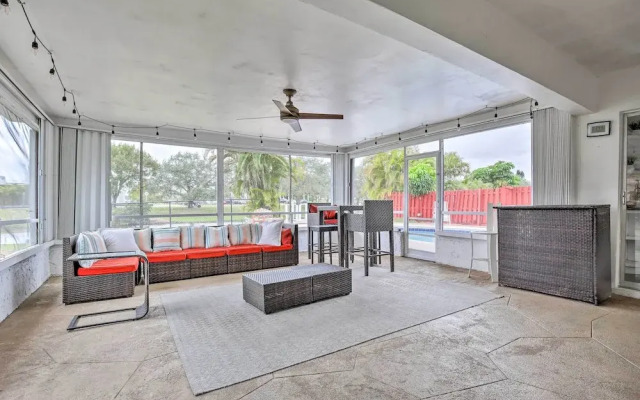 Private Pool & Dock: Coconut Creek Home!