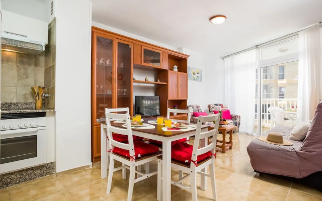 Y7F. Apartment in Playa Las Américas, Wifi, Terrace,Pool View