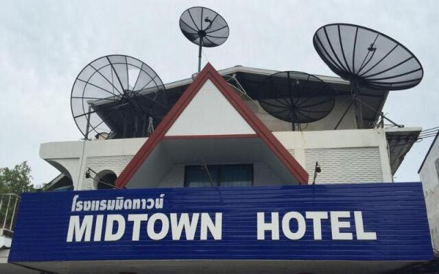 Отель Mid Town Inn вид на фасад