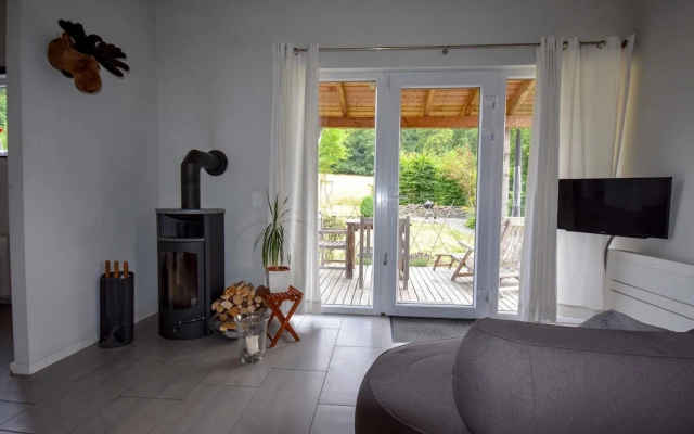 Holiday Home in Forest With Terrace & BBQ