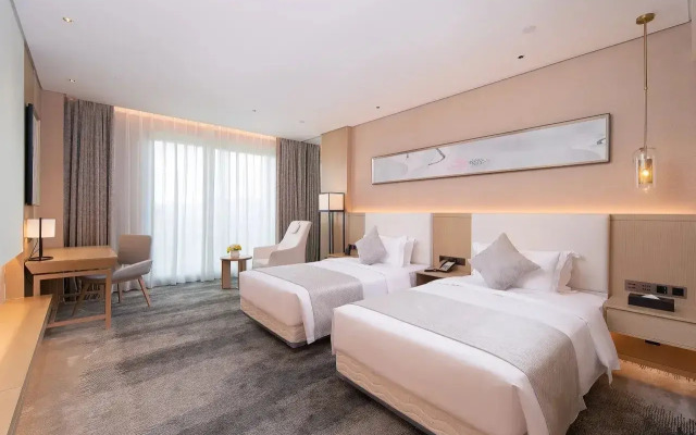 Rezen Langyue Garden Hotel Shenzhen Pingdi Liulian Subway Station