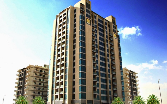 Abidos Hotel Apartment, Dubailand вид на фасад