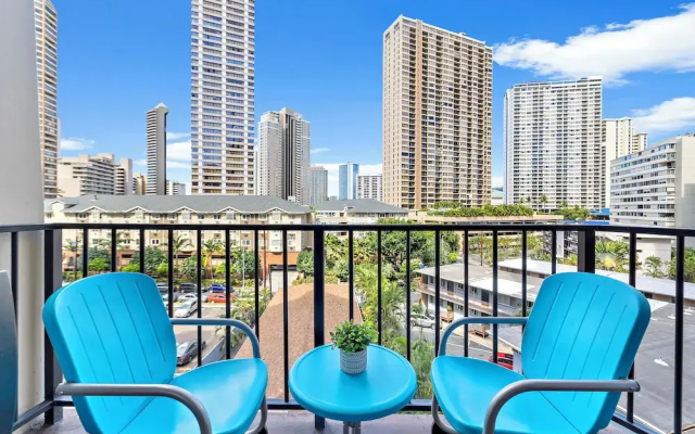 Aqua Palms Condo with City View