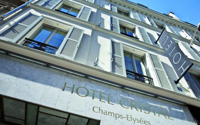 Отель Hôtel Cristal Champs Elysées Франция, Париж - отзывы, цены и фото номеров - забронировать отель Hôtel Cristal Champs Elysées онлайн вид на фасад