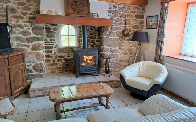 Stone House in Brittany Near Sandy Beaches
