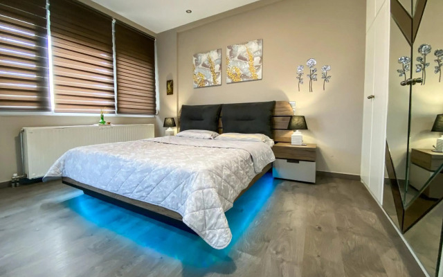 Beachfront apartment in the suburbs of Volos