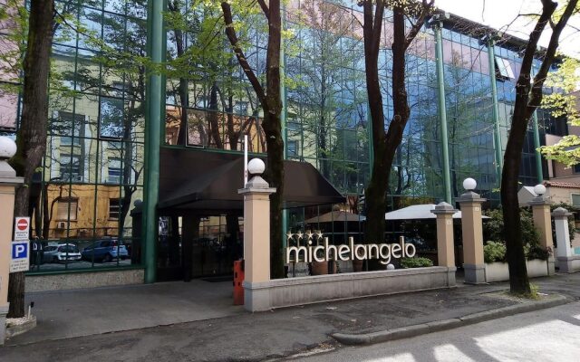 Отель Michelangelo Hotel Италия, Форли - отзывы, цены и фото номеров - забронировать отель Michelangelo Hotel онлайн вид на фасад