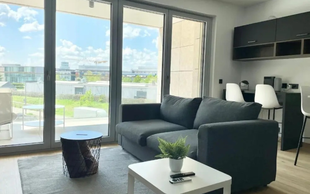 Luxury 2023 Flat -Center Terrace Parking