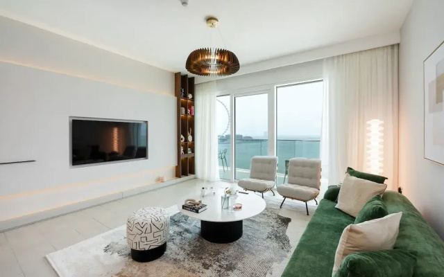 Stylish JBR 3BR M w Beach Access