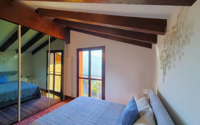 House in Luino With Green Garden and City Views