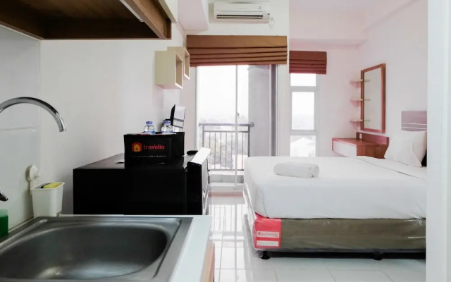 Minimalist Studio Akasa Pure Living Apartement By Travelio