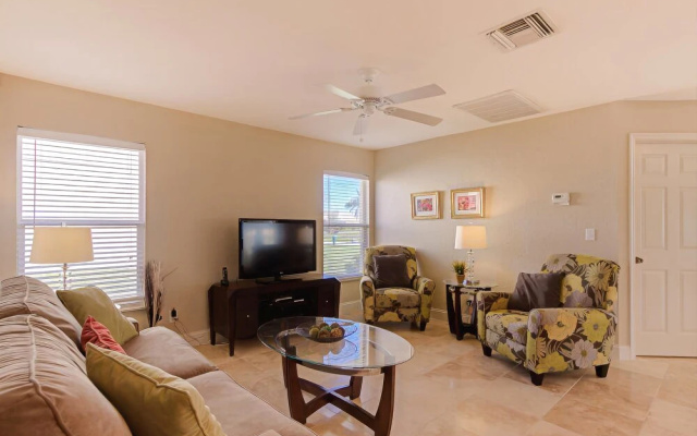 Canalfront Cape Coral Haven with Pool and Dock!