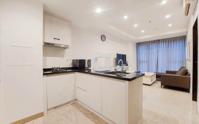 Homey And Tranquil 1Br Branz Bsd City Apartment