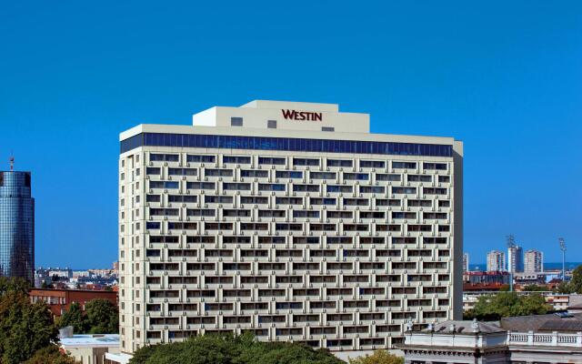 Отель The Westin Zagreb вид на фасад