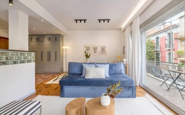 Calming 1BR Apartment Acropolis view