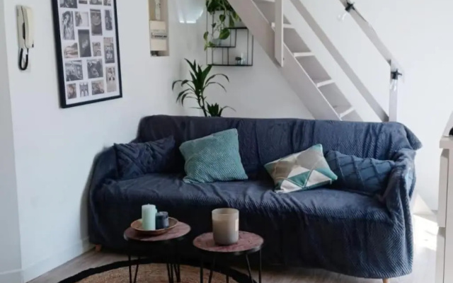 Agréable duplex Gare
