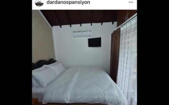 Отель Dardanos Pansiyon Гузеляли вид на фасад