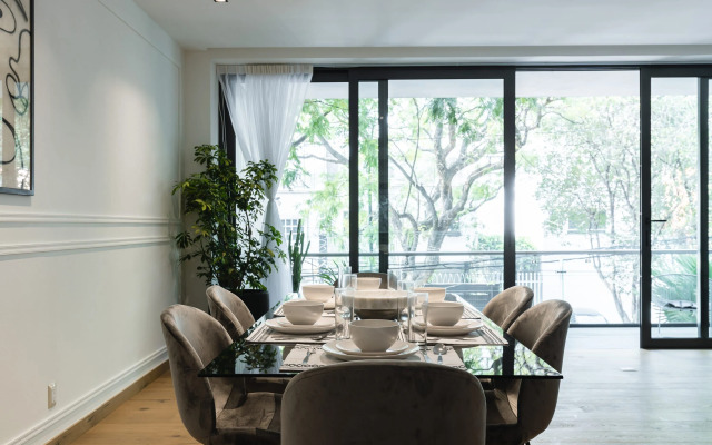 Casai Huge 2 BR BA apt 5 min From Museo Soumaya Carso