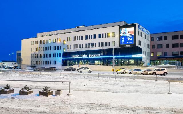 Hestia Hotel Seaport вид на фасад