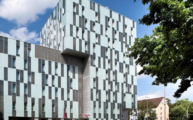 Mercure Hotel Hamburg Mitte (formerly Mercure Hotel Hamburg An Der Messe) Гамбург вид на фасад