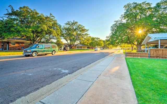Accessible Lubbock Home w/ Yard: Near Texas Tech!