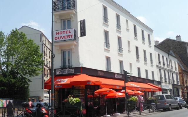 Отель Café hôtel de l'Avenir вид на фасад