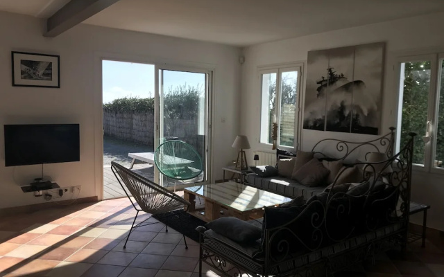 Villa Carnac face mer