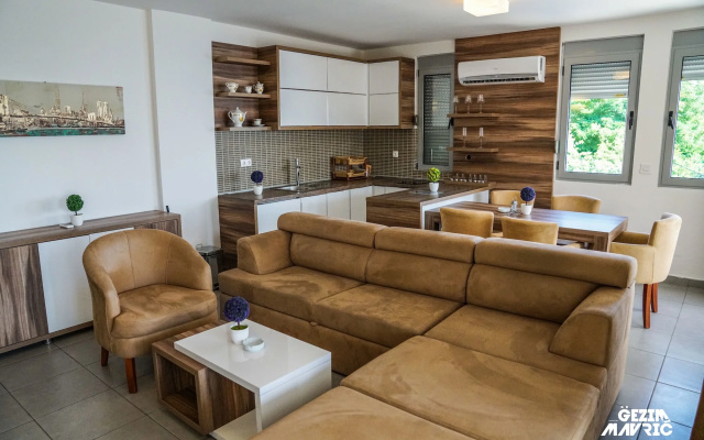 HOTEL MEDITERRANEO LIMAN free private beach for hotel guest