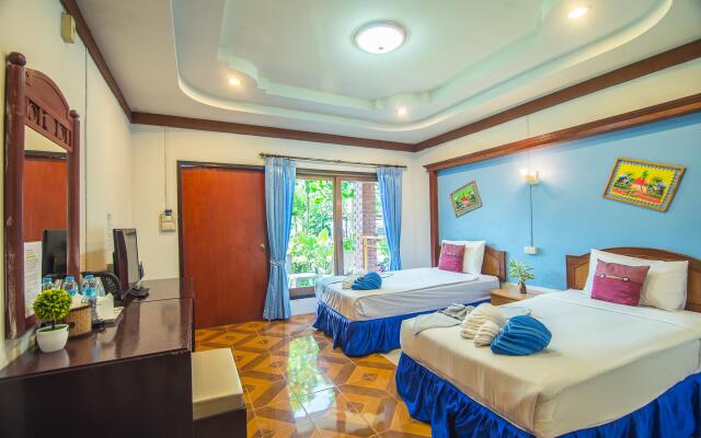 Отель Lanta Nice Beach Resort Ланта комната для гостей
