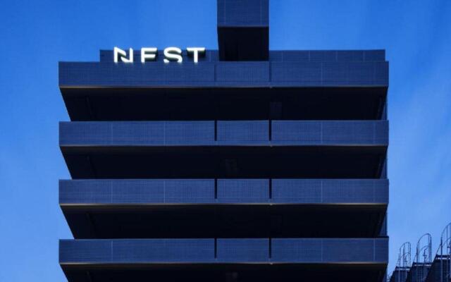 Отель Nest Hakata Station Хаката вид на фасад