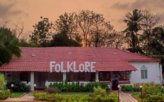 Отель Folklore Hostel Goa Индия, Вагатор - отзывы, цены и фото номеров - забронировать отель Folklore Hostel Goa онлайн вид на фасад