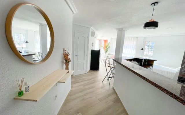 Apartamento en 1ª línea con piscina