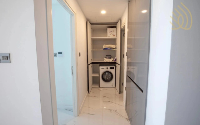 Апартаменты Stylish 1BR Sea View in Longbeach Iskele