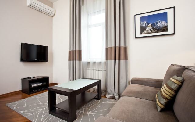 Апартаменты Moscow Suites Apartments Тверская комната для гостей