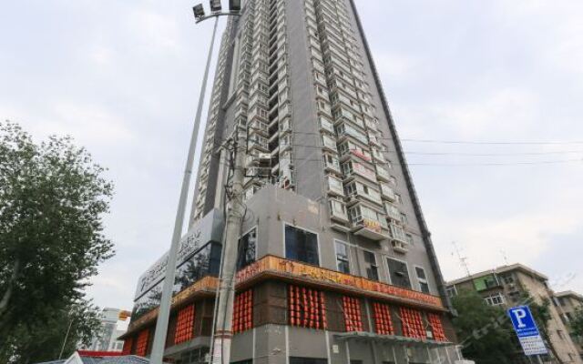 Отель Jiali Aparthotel Xi'an Kangfu Китай, Сиань - отзывы, цены и фото номеров - забронировать отель Jiali Aparthotel Xi'an Kangfu онлайн вид на фасад