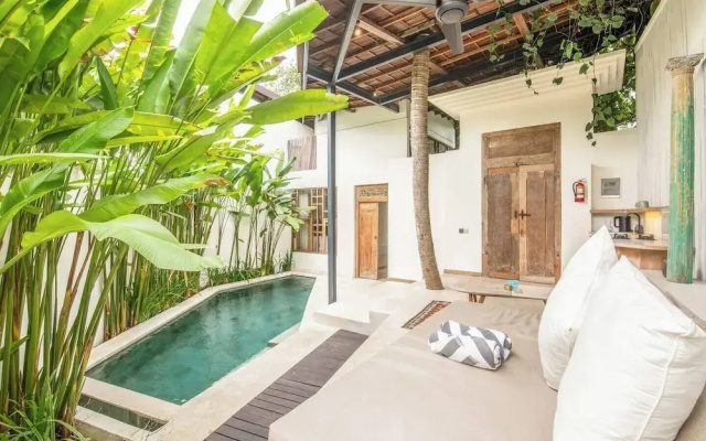 Serene 1BR Villa 800 to Echo Beach, With Pool