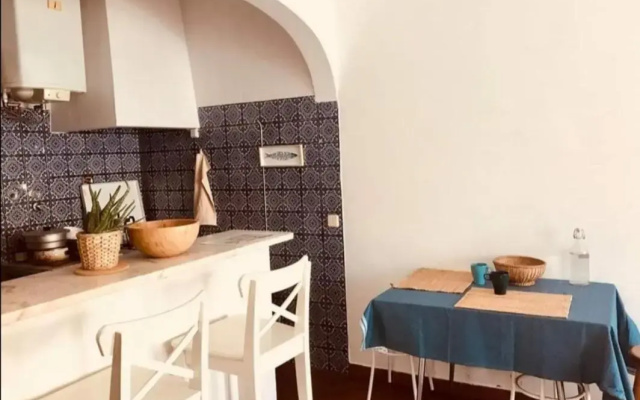 Blue house