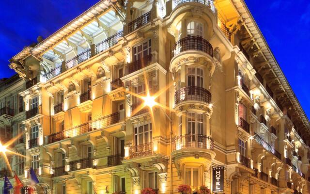 Отель Best Western Plus Hotel Massena Nice Франция, Ницца - 6 отзывов об отеле, цены и фото номеров - забронировать отель Best Western Plus Hotel Massena Nice онлайн вид на фасад