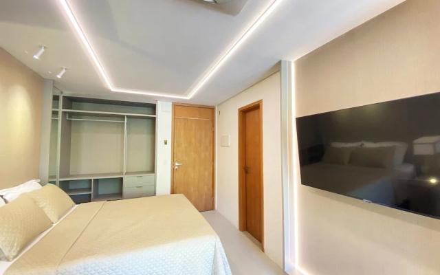 Flat Pé na Areia - Amura Carneiros