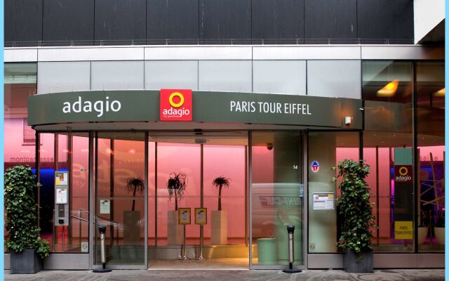 Отель Aparthotel Adagio Paris Centre Tour Eiffel вид на фасад