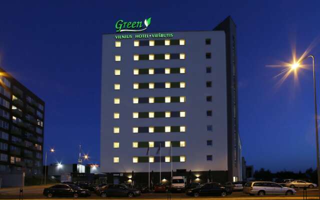 Green Vilnius Hotel вид на фасад