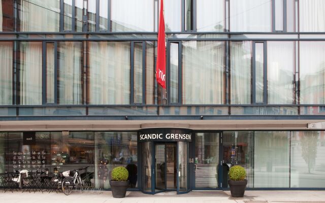 Отель Scandic Grensen Oslo вид на фасад