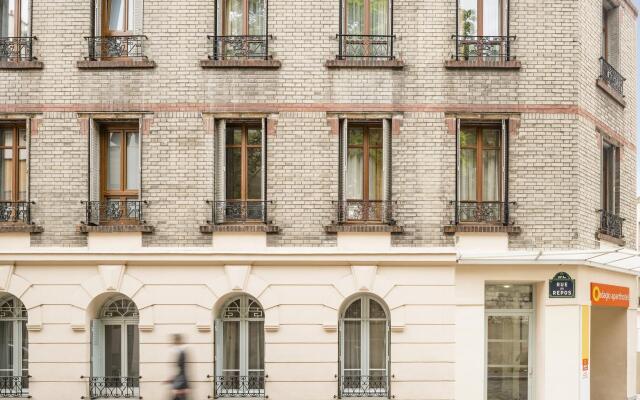 Отель Aparthotel Adagio access Paris Philippe Auguste вид на фасад