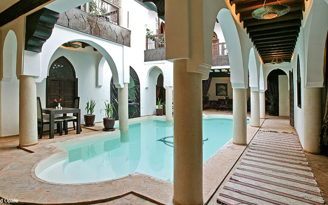 Отель Riad Opale Марокко, Марракеш - отзывы, цены и фото номеров - забронировать отель Riad Opale онлайн вид на фасад