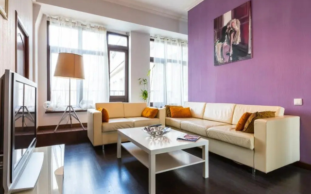 Гостиница Penthouse with Kremlin Views комната для гостей