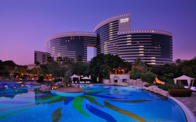 Отель Grand Hyatt Dubai Дубай вид на фасад