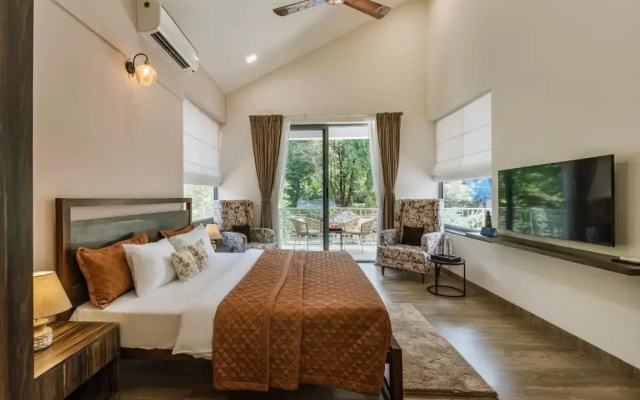 SaffronStays Magnolia - 3BHK Moira Goa Villa with Pool & Games Room
