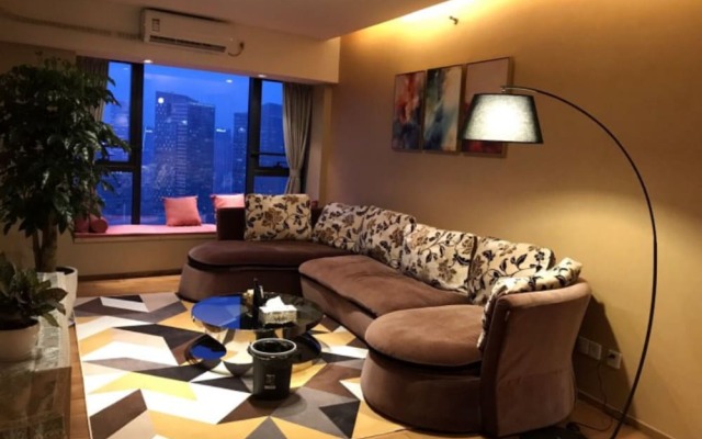 Апартаменты CBD Boutique Serviced Apartment комната для гостей