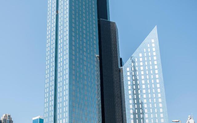 Апартаменты Dream Inn - CentralPark Tower 2BR Duplex Apartment вид на фасад