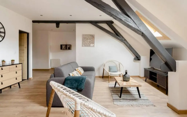 Appartement de charme, atypique - 1 chambre - 4 personnes